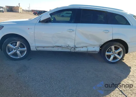 2015 Audi Q7 3.0T S Line Prestige z USA, uszkodzony, nr VIN WA1DGAFE9FD023150